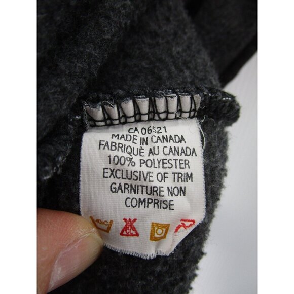 VINTAGE Jacket Large Vest Coat Fleece Alaska Polar Bear Canada Outdoor - Picture 10 of 11